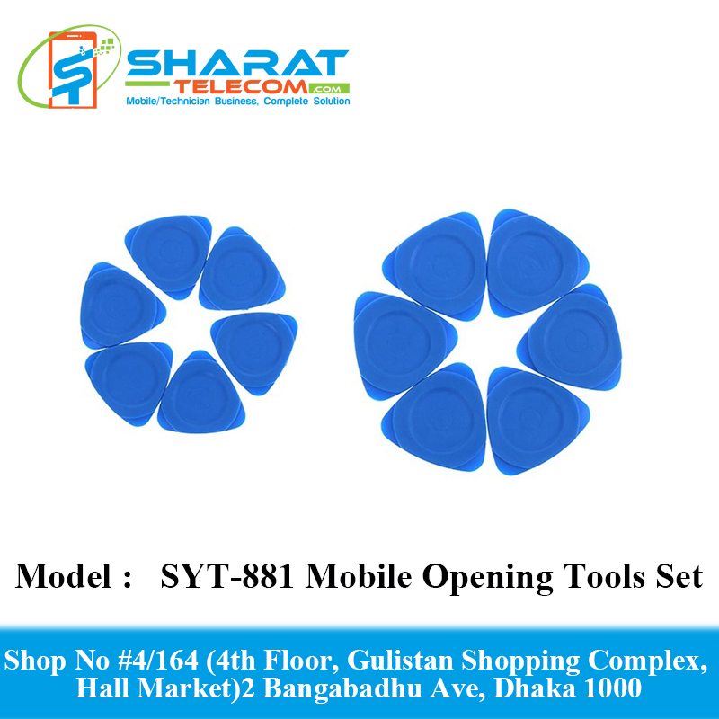 SYT-881 Mobile Opening Tools Set PVC Hornking for Mobile Repair
