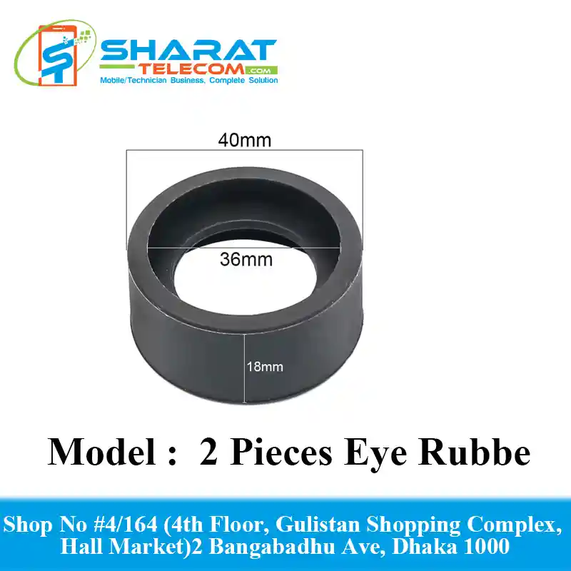 2 Pieces Eye Rubber Eyepiece Cover Guards Biological Stereo Microscope Telescope