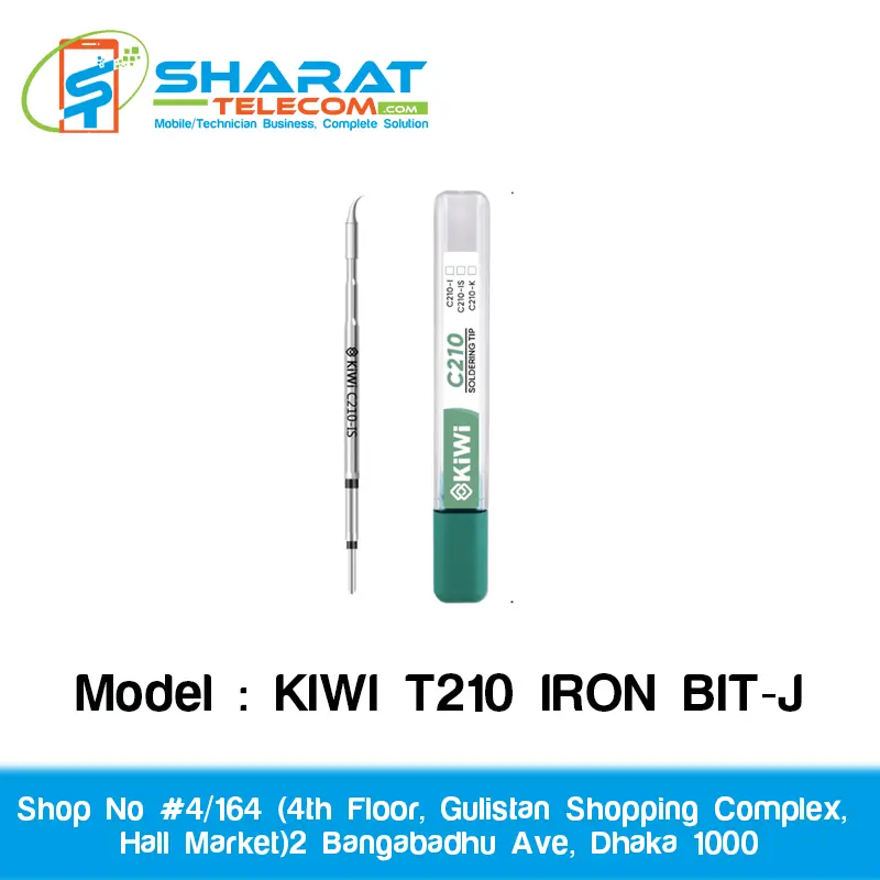 KIWI T210 IRON BIT-J Soldering iron Solder Bit