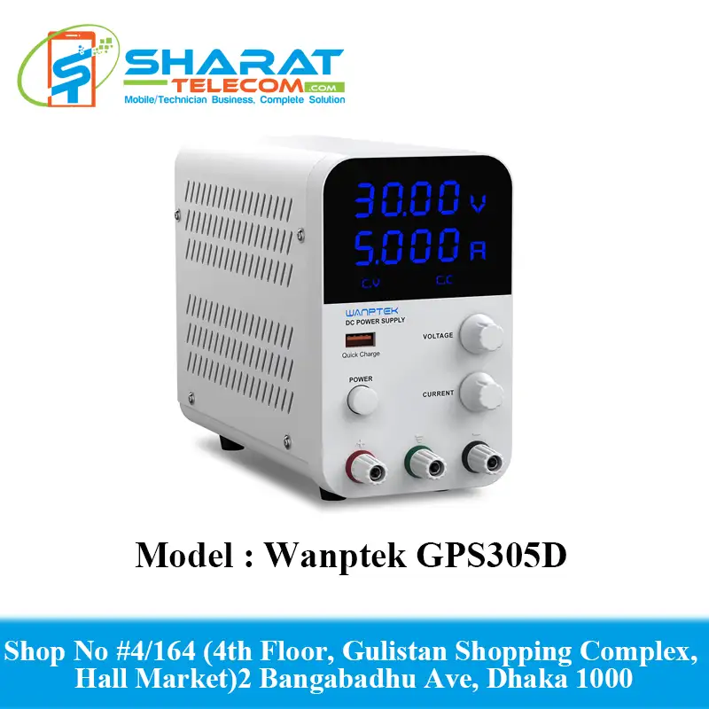 Wanptek GPS3010D Adjustable Digital Display Regulated Power Supply 30V/5A