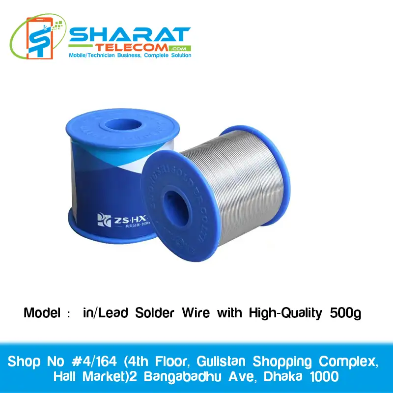 in/Lead Solder Wire with Flux High-Quality 500g Spool Low Melting