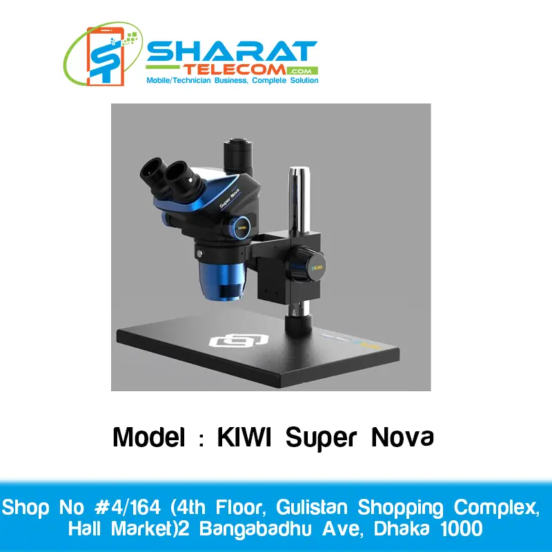 KIWI Super Nova trinocular Microscope Magnification with High Quality