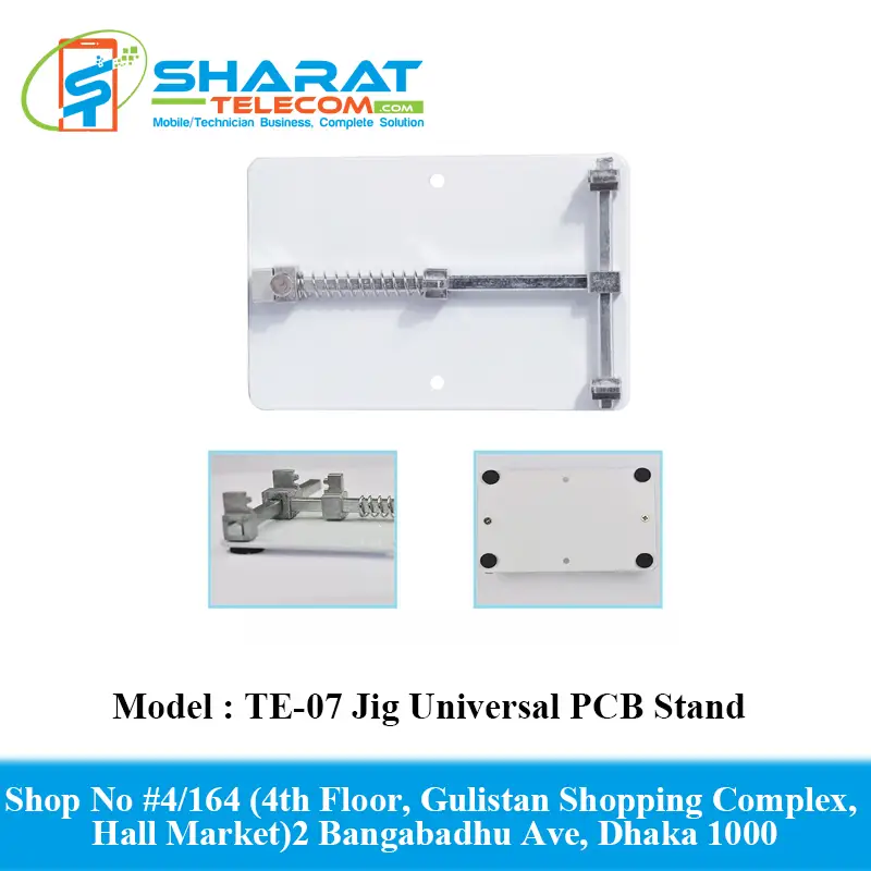 TE-07 Jig Fixture Universal Metal PCB Stand Motherboard Holder Station for Mobile Phone