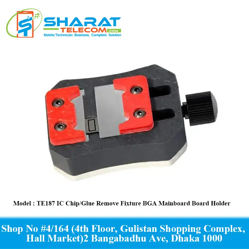 TE187 IC Chip/Glue Remove Fixture BGA Mainboard Board Holder Tool