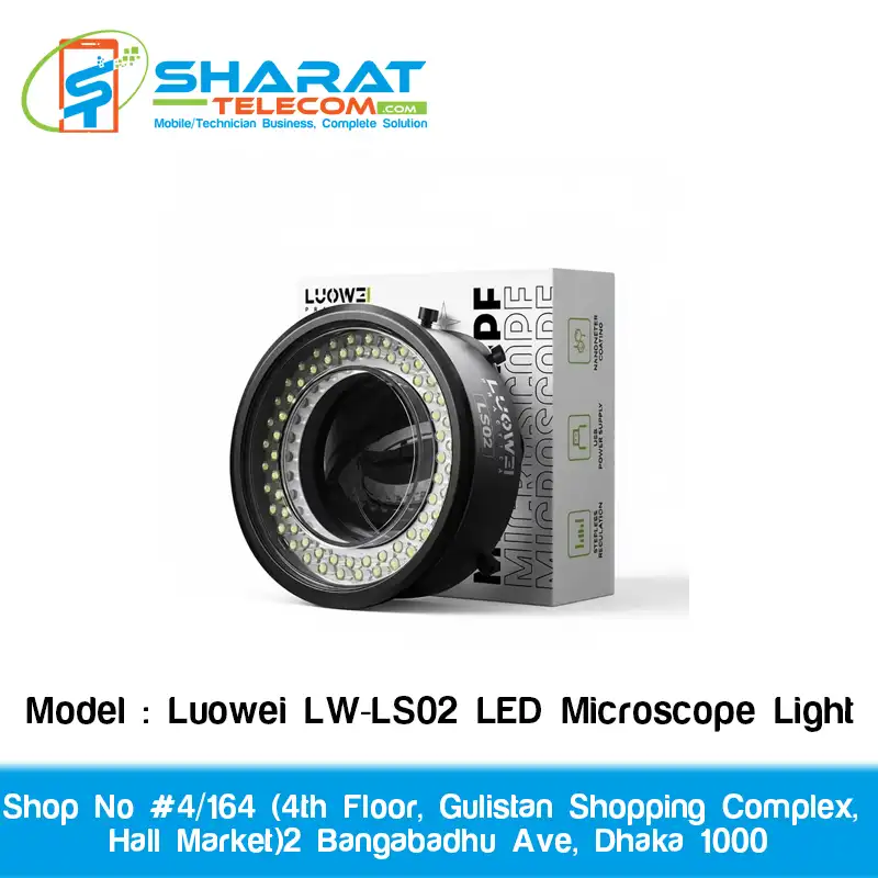 Luowei LW-LS02 – Precision & Durable LED Microscope Light