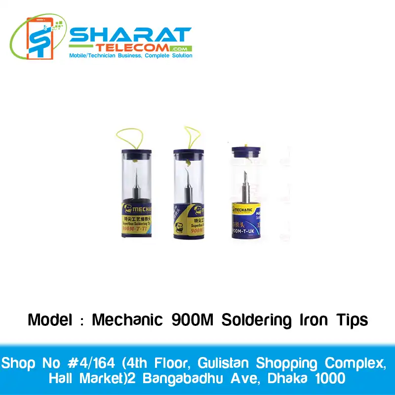 Mechanic 900M Series Soldering Iron Tips – TI/TIS/UK Compatible