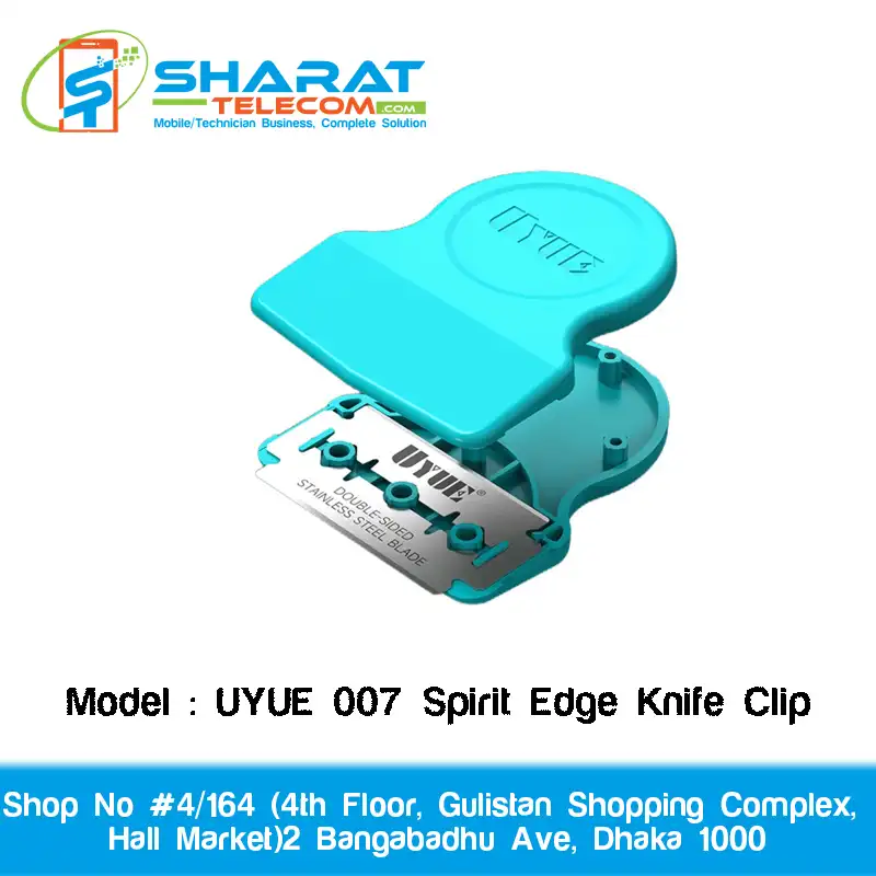 UYUE 007 Spirit Edge Knife Clip – Precision Glue Cleaning Tool for Mobile Repair