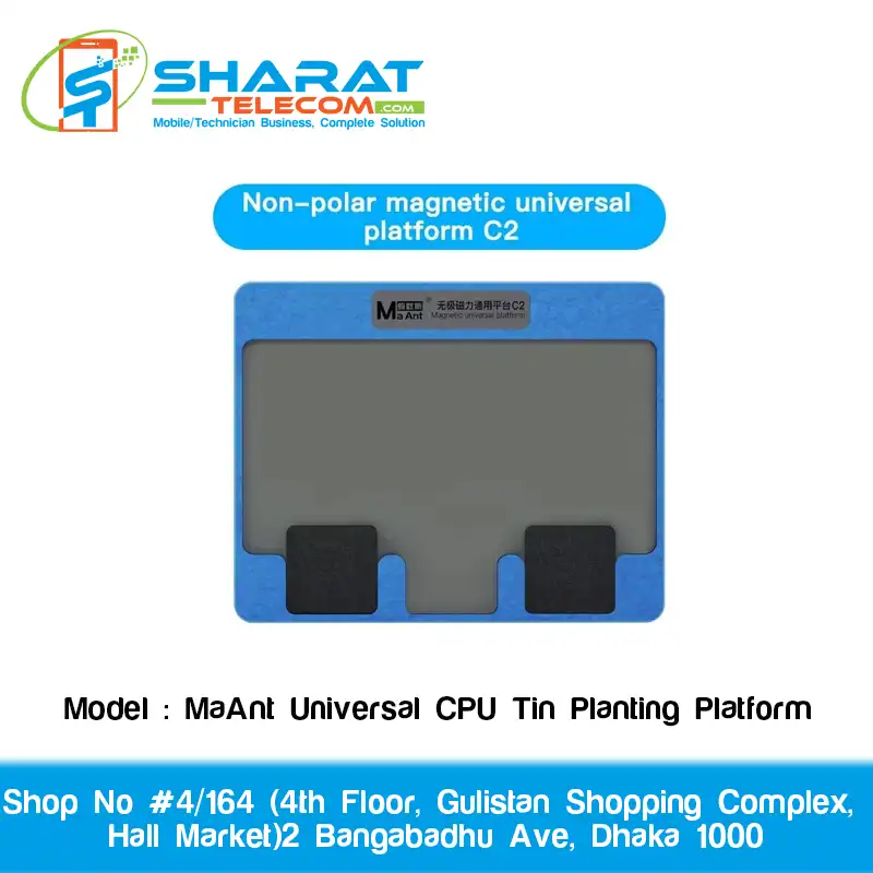MaAnt Universal CPU Tin Planting Platform – Magnetic Motherboard & IC Position Repair Holder