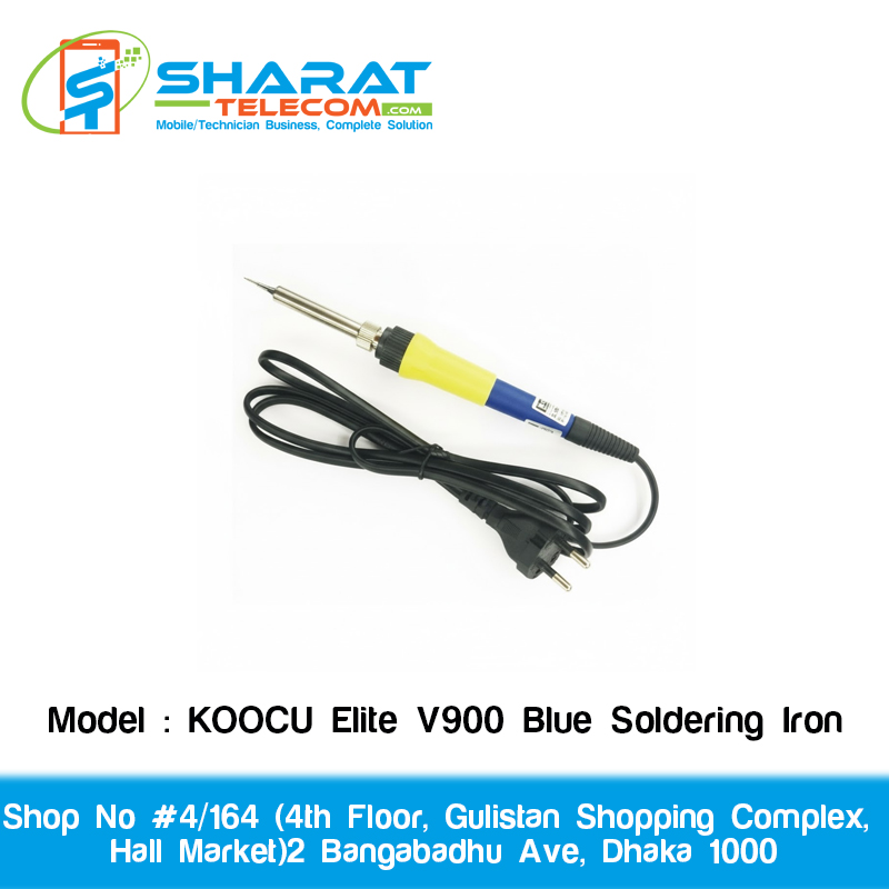 KOOCU Elite V900 Blue – Precision Ceramic Soldering & Welding Iron for Electronics Repair