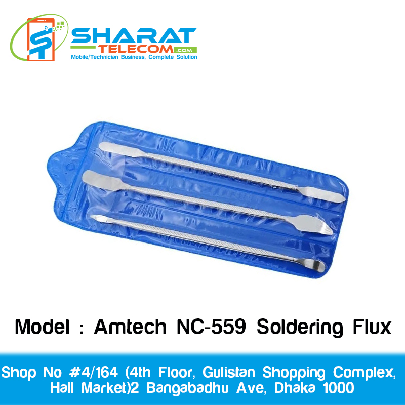 3pcs Metal Spudger Set | Double-Ended Stainless Steel Pry Tool for Mobile, Laptop, Tablet & Electronics Repair