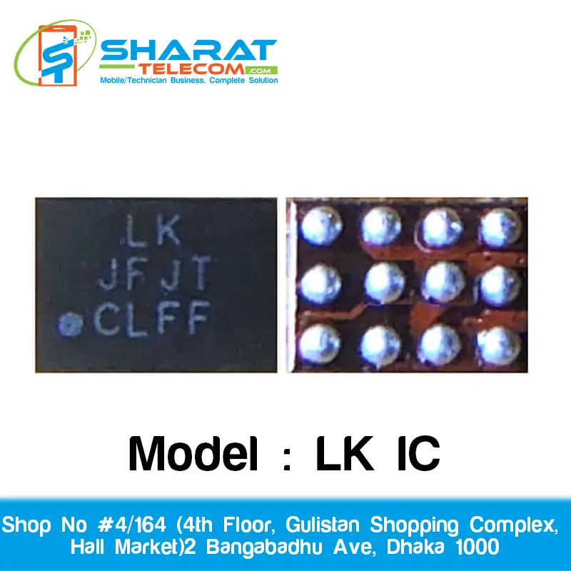 LK Light IC 100% Original Display IC for Xiaomi MI 8A, OPPO A3s, A3, A5, A7 & Redmi 8A – Mobile Screen Backlight Driver IC for Display Repair