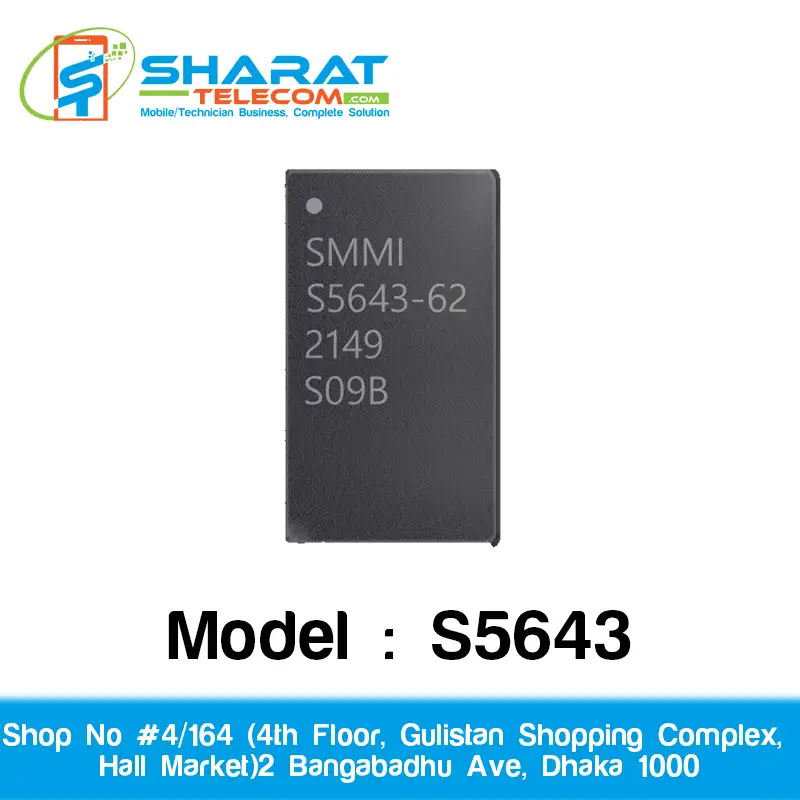 S5643-62 Original Power Amplifier IC for Mobile Phones – High-Performance Audio & Signal Amplification Chip for Xiaomi, OPPO, VIVO, Realme & Redmi