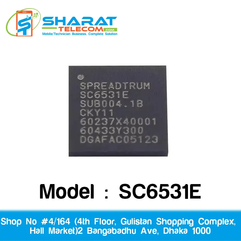 SC6531E Original Spreadtrum CPU Chip IC for Xiaomi, OPPO, VIVO, Realme & Redmi Phones – High-Performance Mobile Processor IC for Motherboard Repair