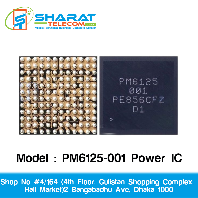 PM6125-001 Power IC for Qualcomm Snapdragon CPU Motherboard Repair – Original IC | Price in BD