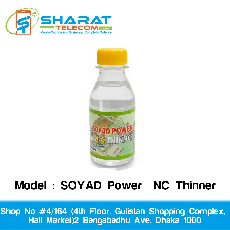 SOYAD Power  NC Thinner – Mobile & Laptop Motherboard Cleaner for Phone, TV & Electronics Servicing
